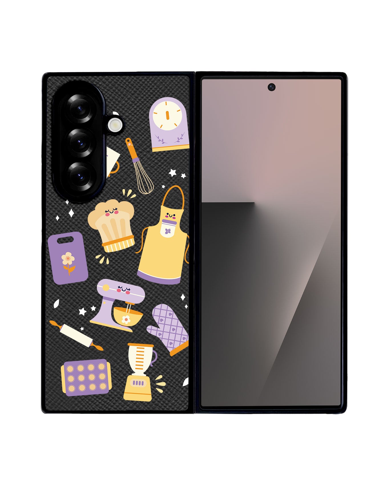 Android Flip / Fold Leather Grip - Chef or Baker