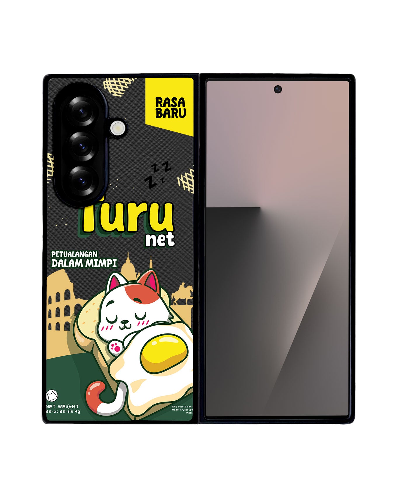 Android Flip / Fold Leather Grip - Turu