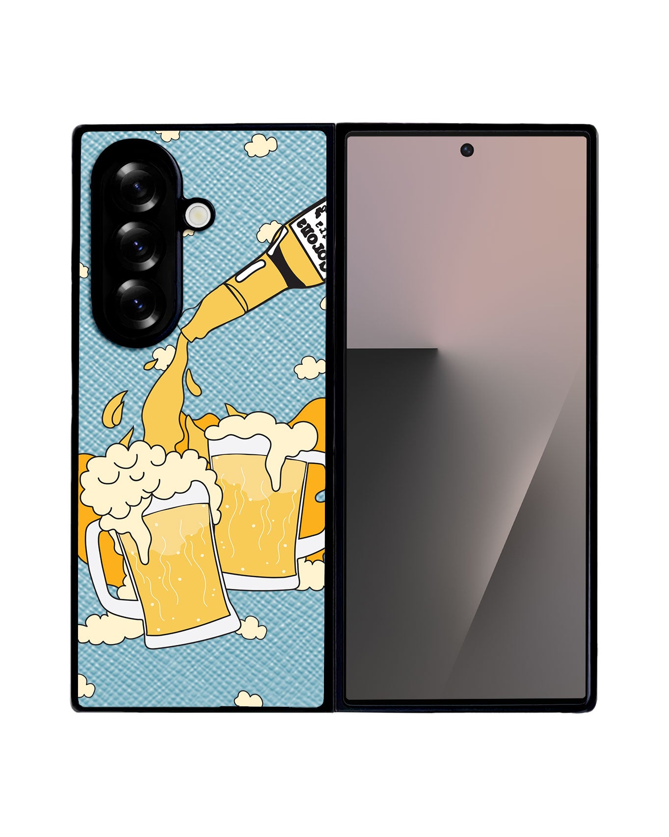 Android Flip / Fold Leather Grip - Corona