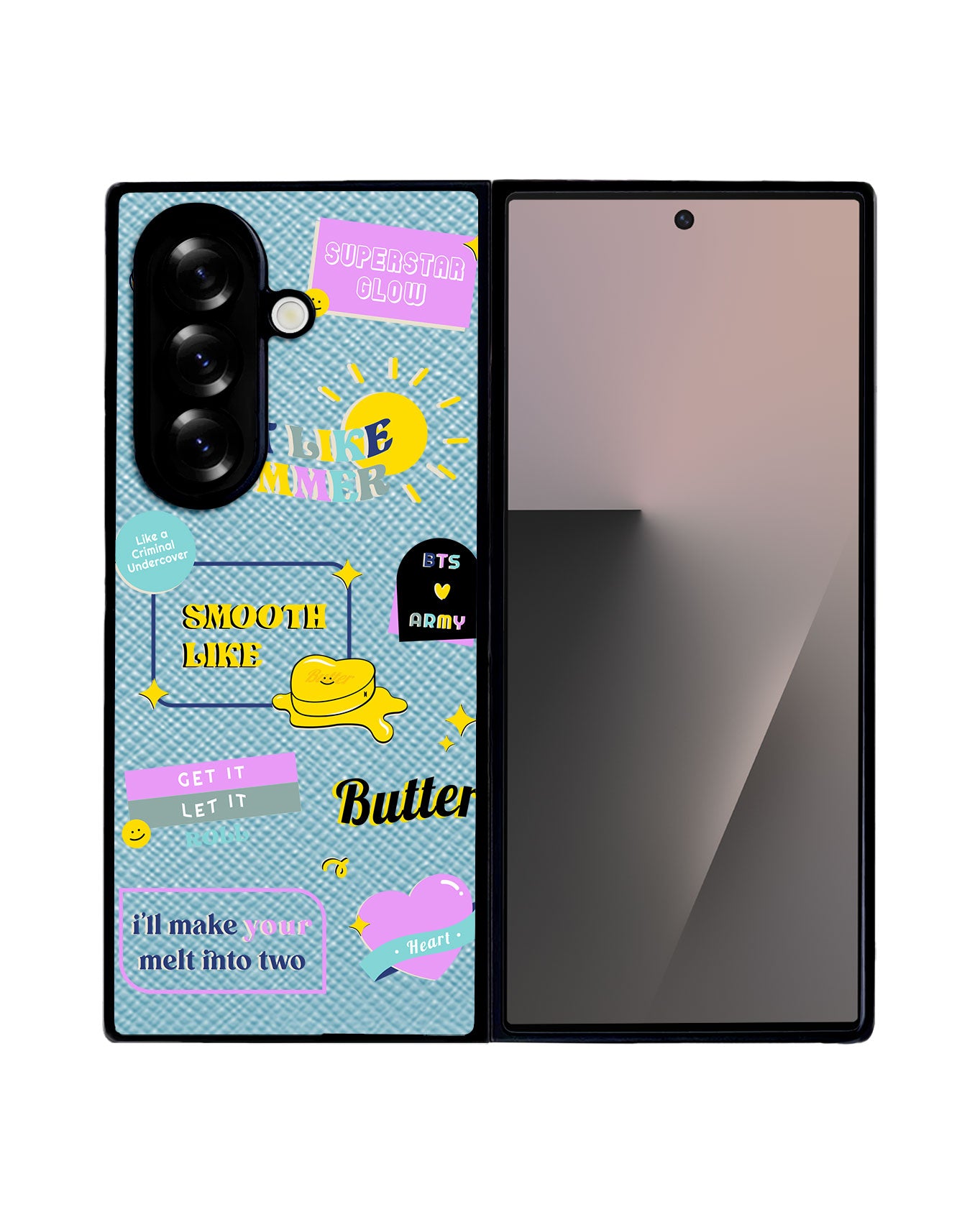 Android Flip / Fold Leather Grip - Butter Starter Pack