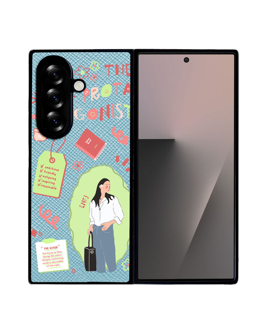 Android Flip / Fold Leather Grip - ENFJ