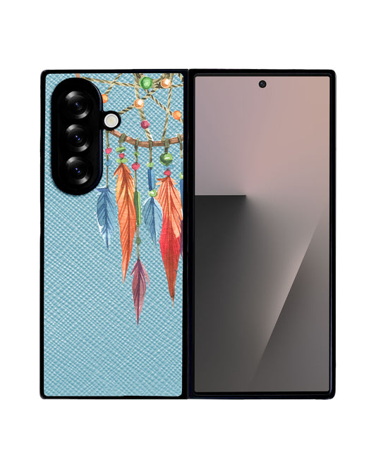Android Flip / Fold Leather Grip - Dreamcatcher 1.0