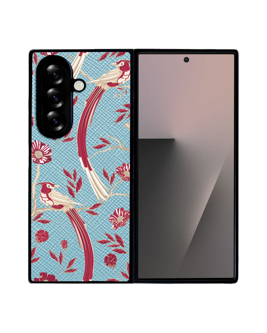 Android Flip / Fold Leather Grip - Lovebird 8.0