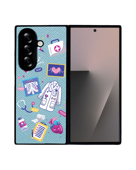 Android Flip / Fold Leather Grip - Doctor