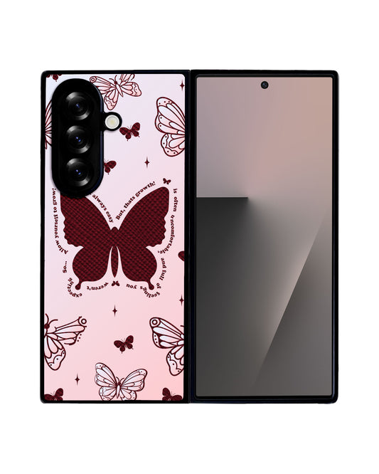Android Flip / Fold Leather Grip - Butterfly Effect 2.0