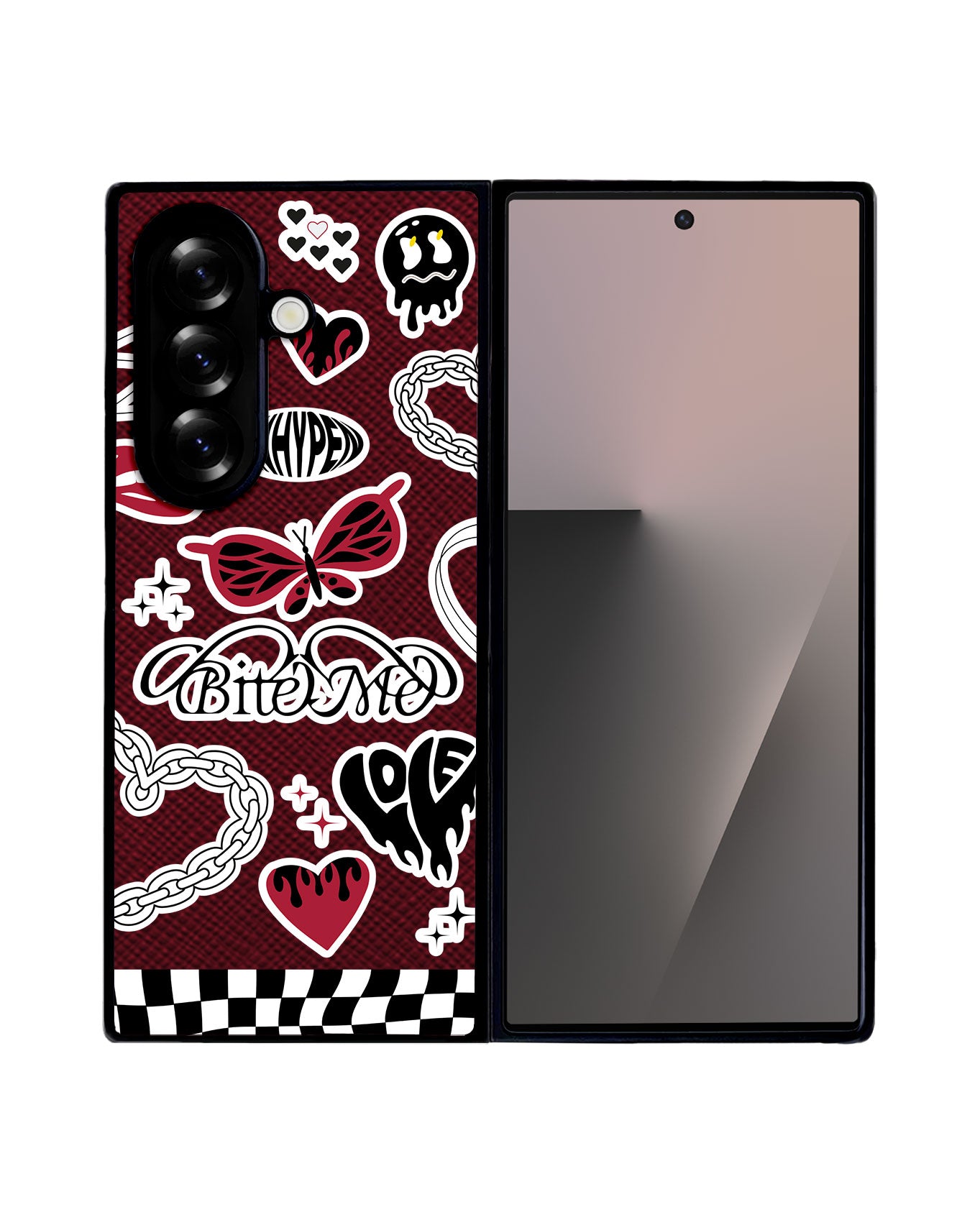 Android Flip / Fold Leather Grip - Enhypen Bite Me