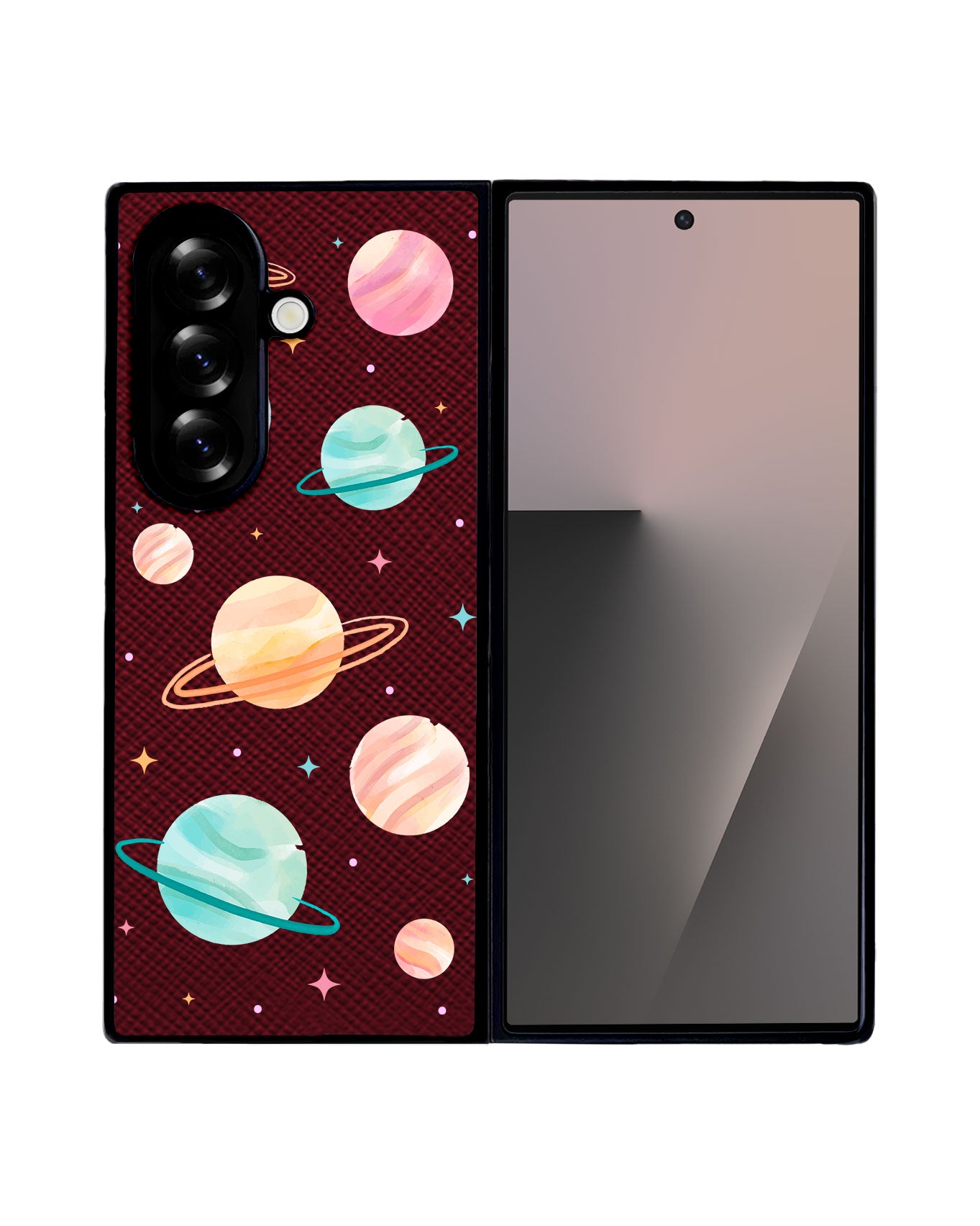 Android Flip / Fold Leather Grip - Planetarium 1.0