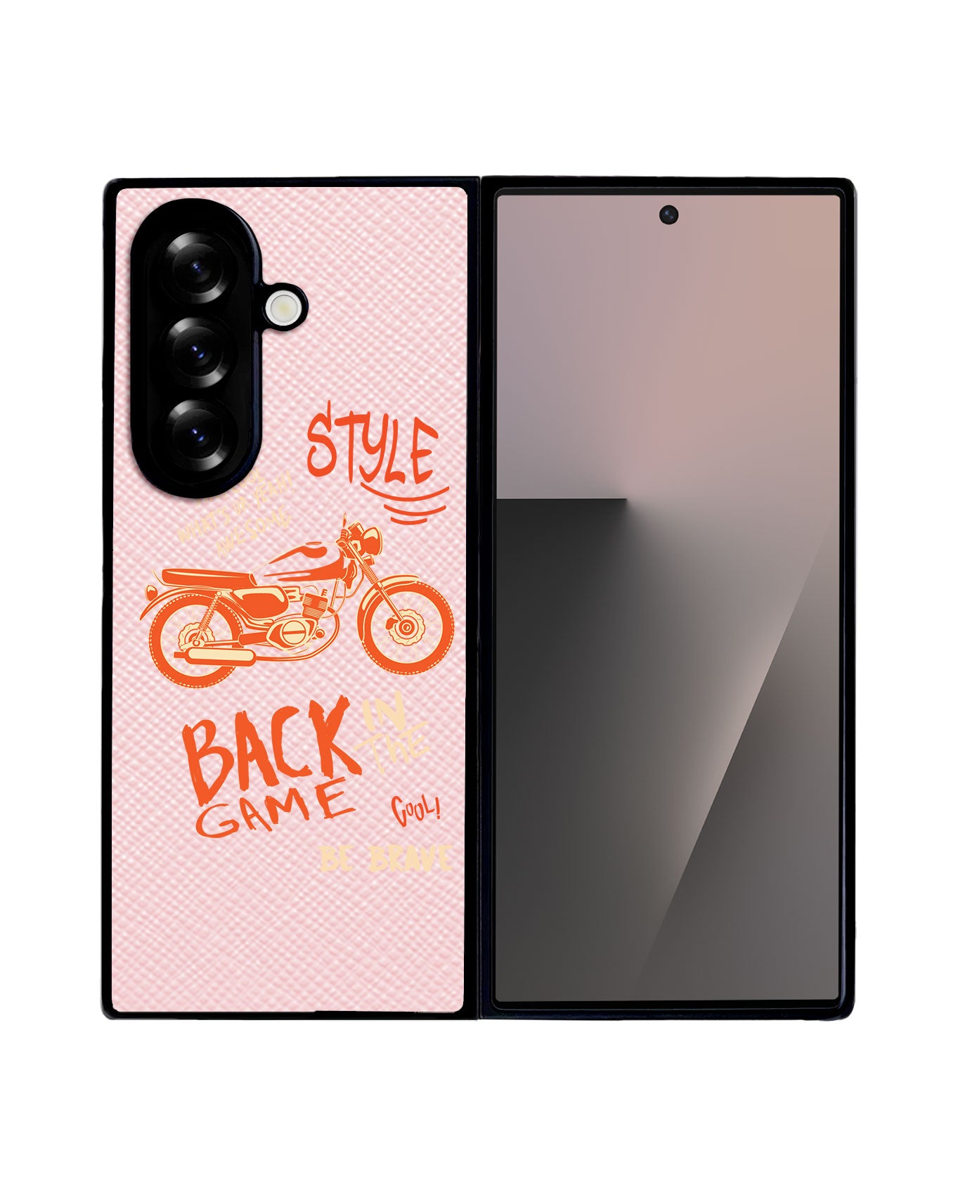 Android Flip / Fold Leather Grip - Back in the Game