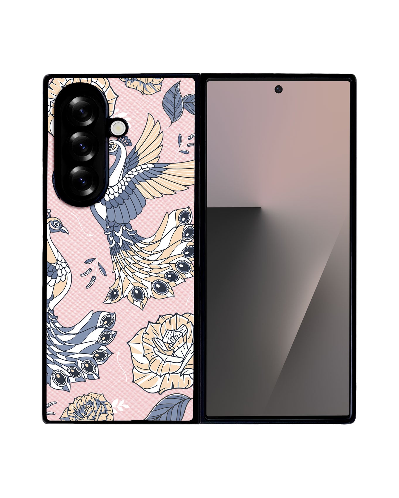 Android Flip / Fold Leather Grip - Bird of Paradise 6.0