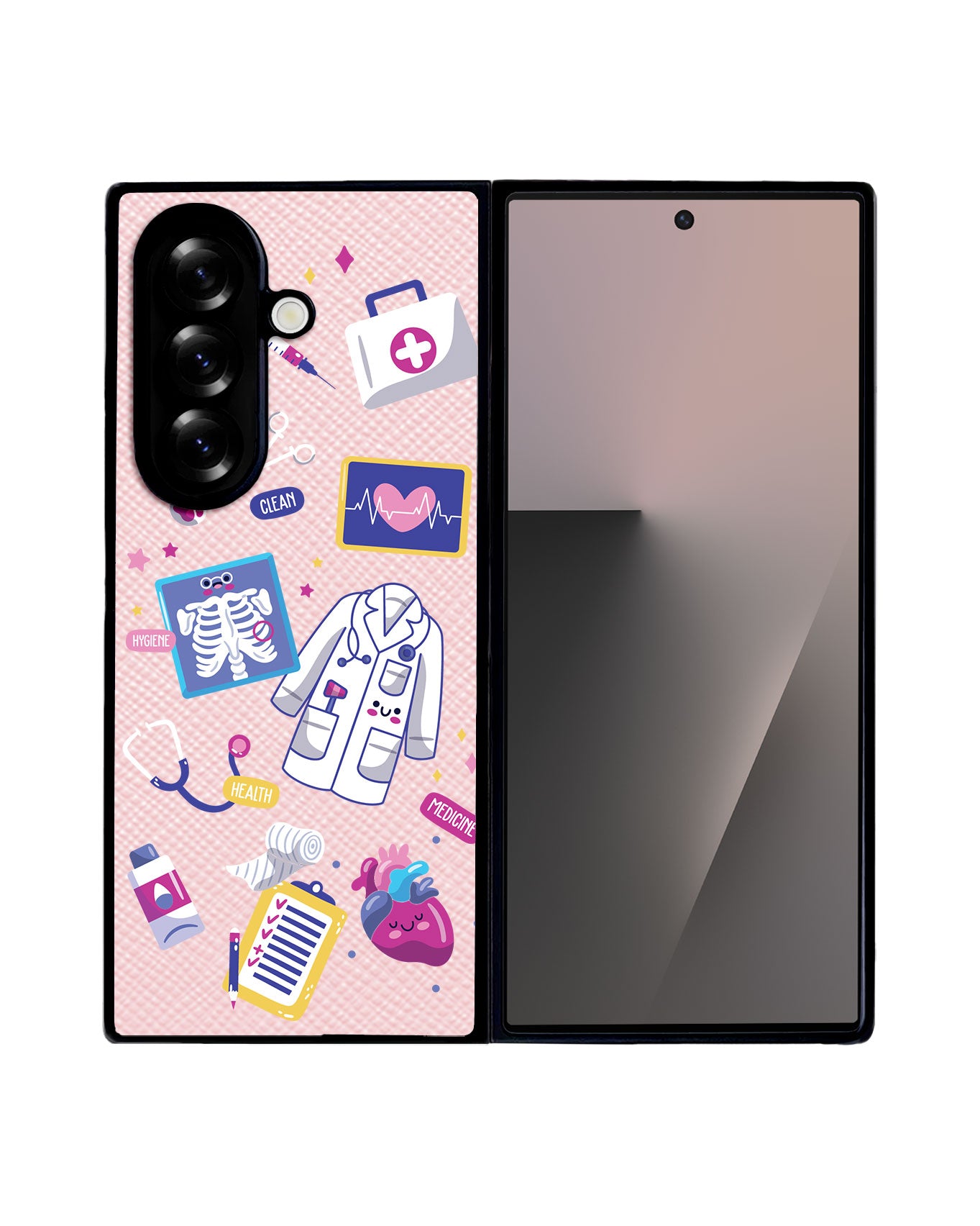 Android Flip / Fold Leather Grip - Doctor