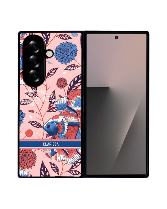 Android Flip / Fold Avant-Gloss Grip - Fish & Floral 2.0