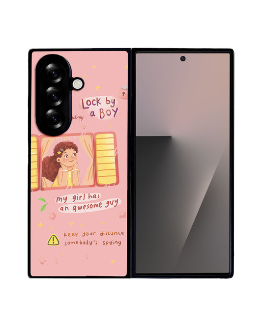 Android Flip / Fold Avant-Gloss Grip - Crush Girl (Couple Case)