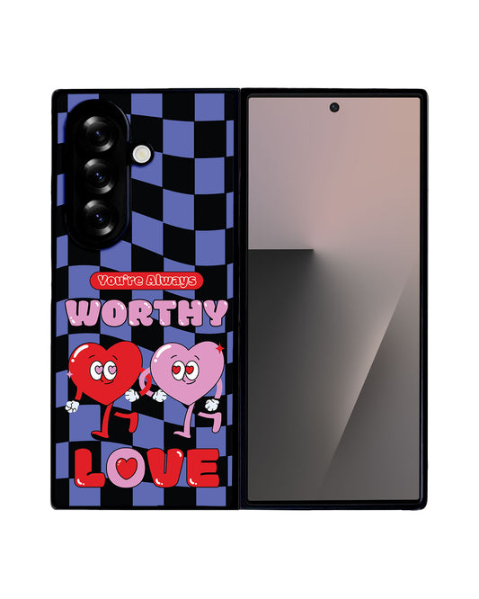 Android Flip / Fold Avant-Gloss Grip - Worthy Love