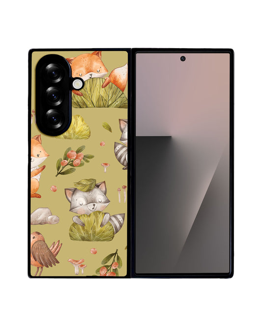Android Flip / Fold Avant-Gloss Grip - Racoon & Friends