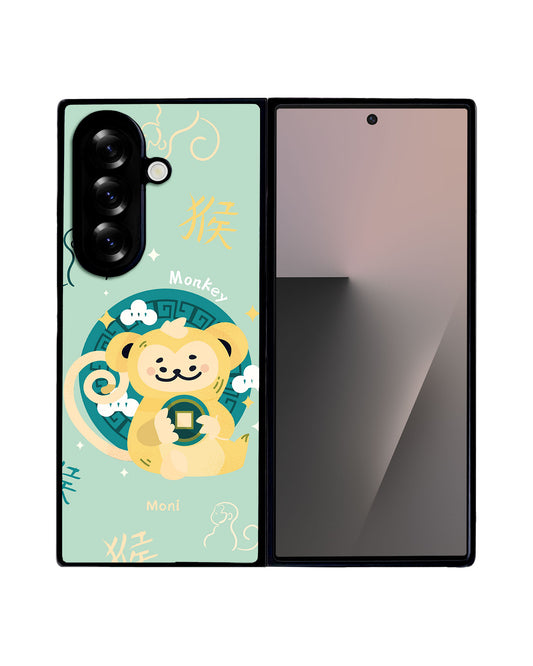 Android Flip / Fold Avant-Gloss Grip - Monkey (Chinese Zodiac / Shio)
