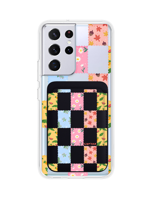 Android Magnetic Wallet Case - Four Seasons Stamps