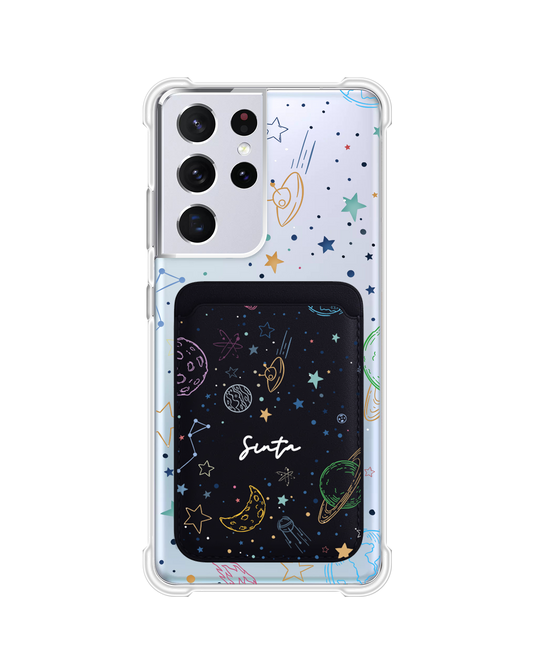 Android Magnetic Wallet Case - Galaxy