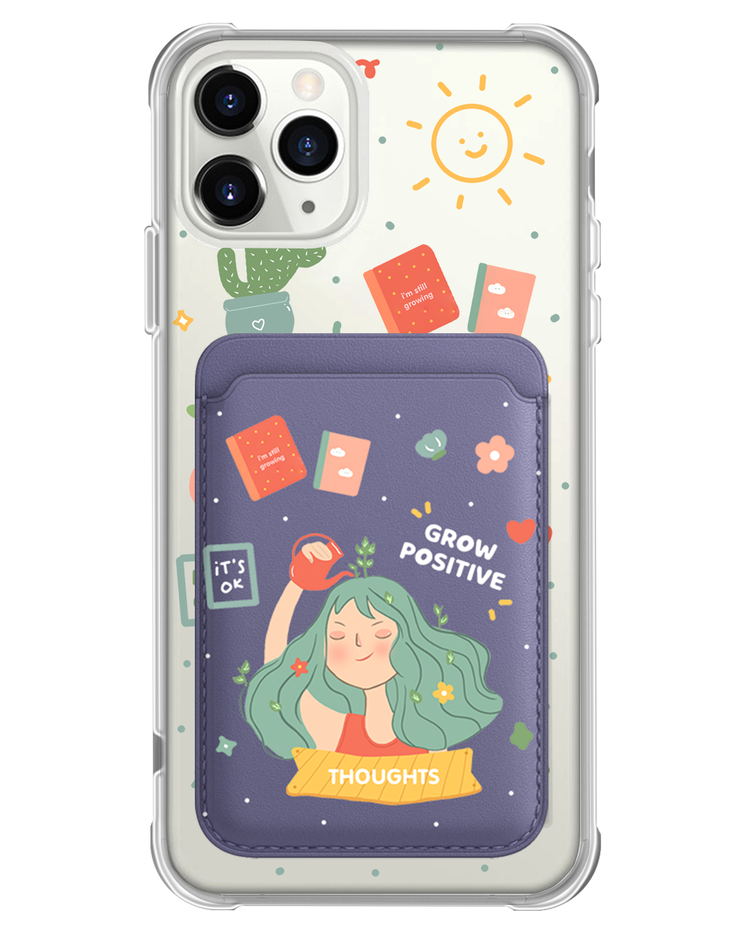 iPhone Magnetic Wallet Case - Grow