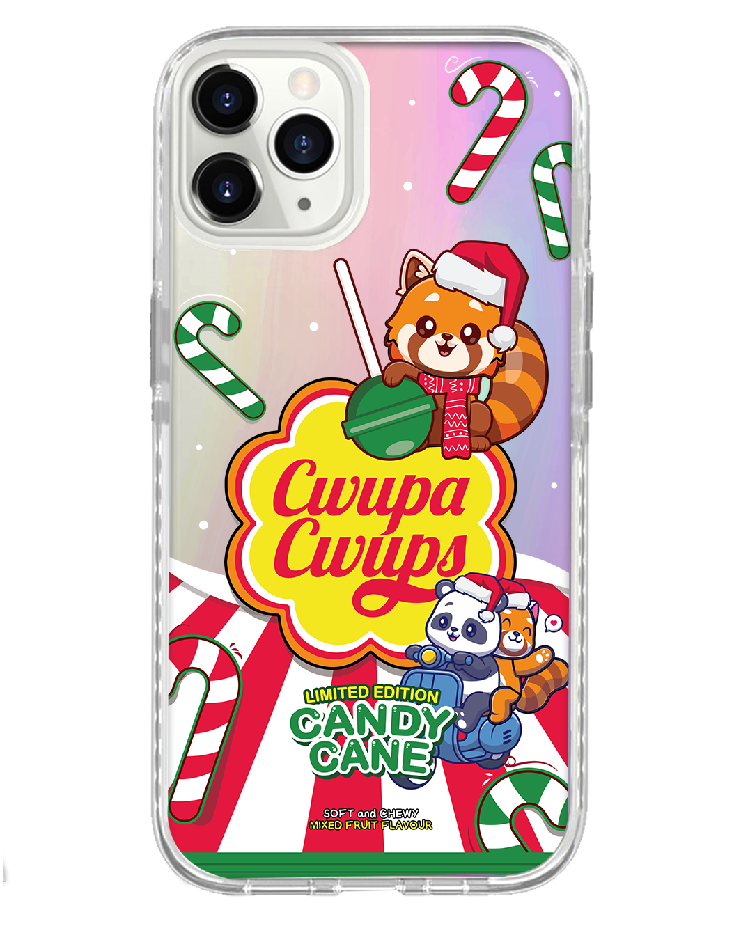 iPhone Rearguard Holo - Cwupa Cwups Christmas
