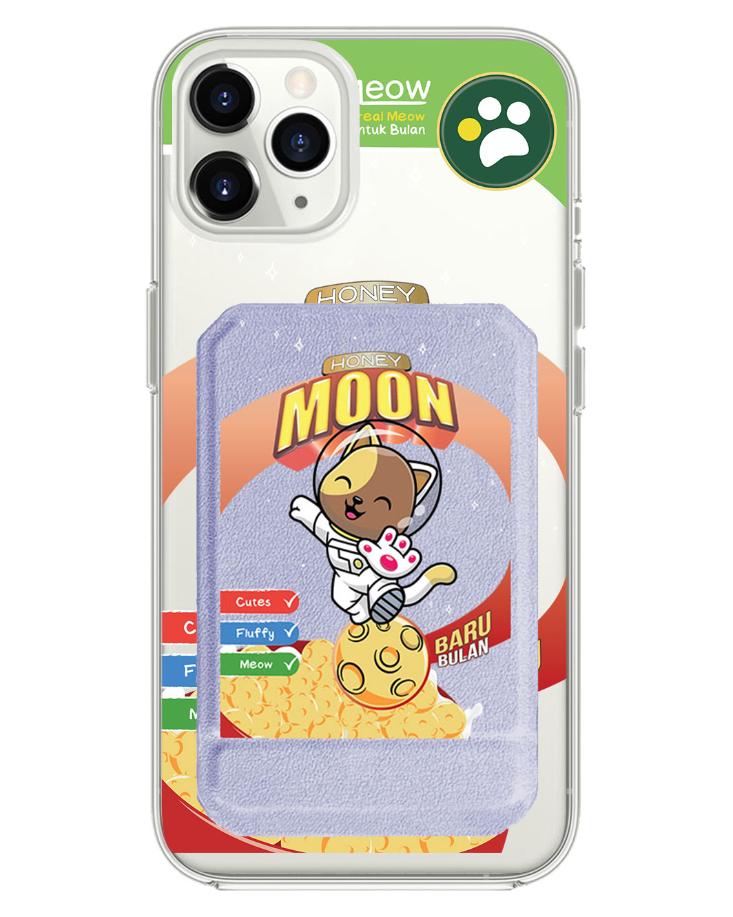 iPhone Magnetic Multifold Wallet - Honey Moon