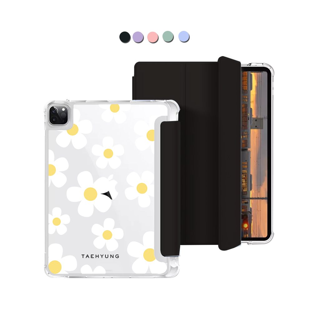iPad Macaron Flip Cover - Daisy 2.0