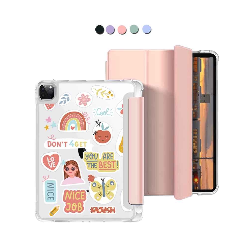 iPad Macaron Flip Cover - You are the best 1.0