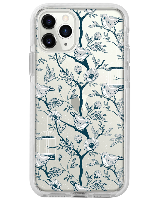 iPhone Rearguard Bumper - Lovebird Monochrome