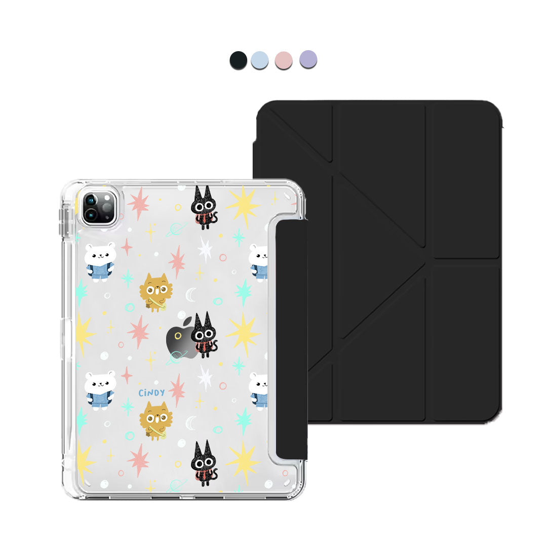 iPad / Android Tab Y-Fold Flip Cover - Backpack Traveler