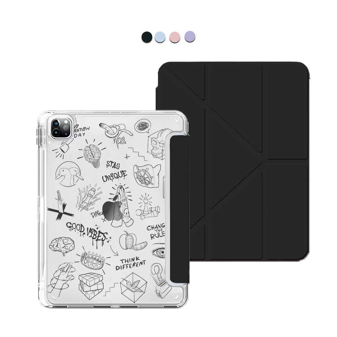 iPad / Android Tab Y-Fold Flip Cover - Stay Unique