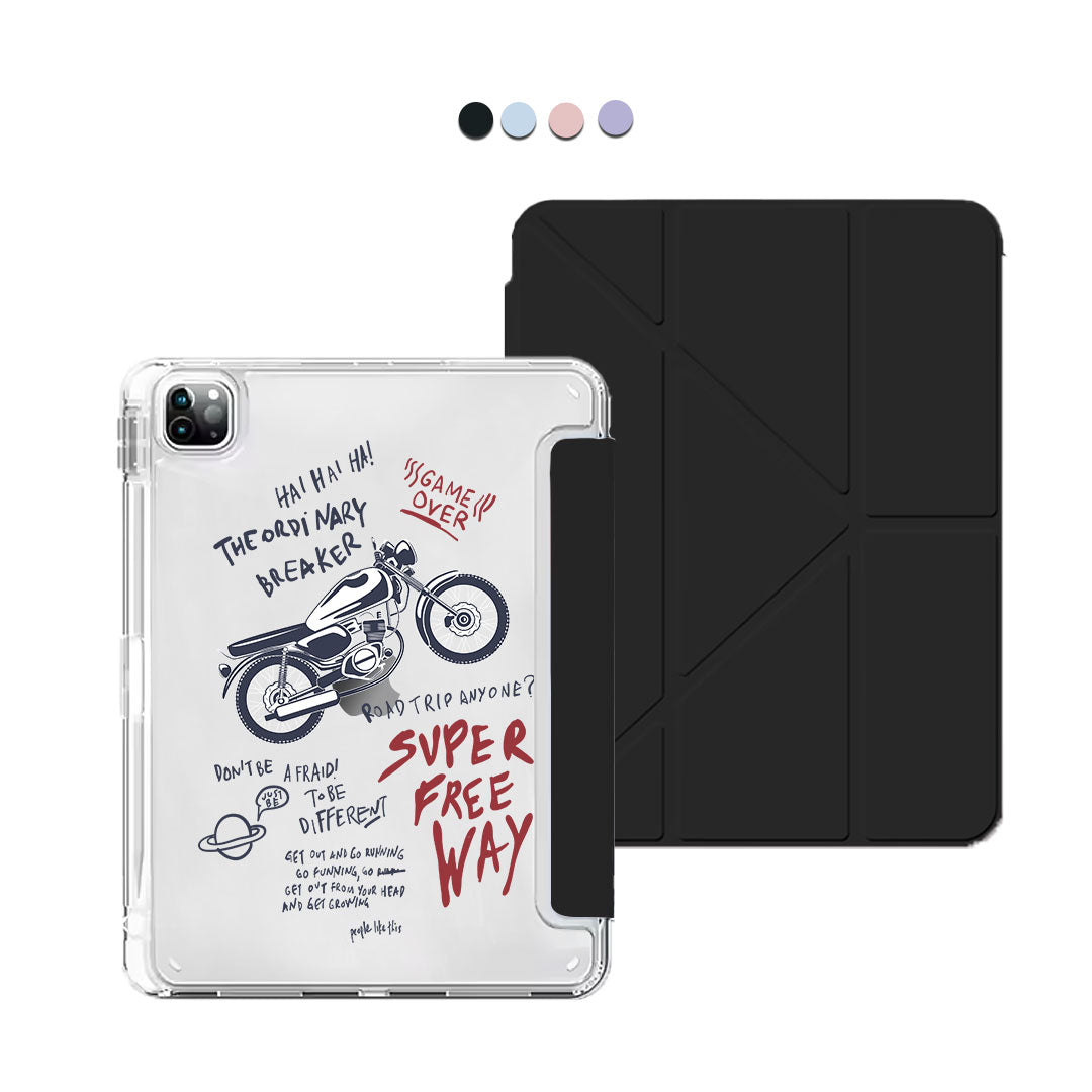 iPad / Android Tab Y-Fold Flip Cover - The Ordinary Breaker