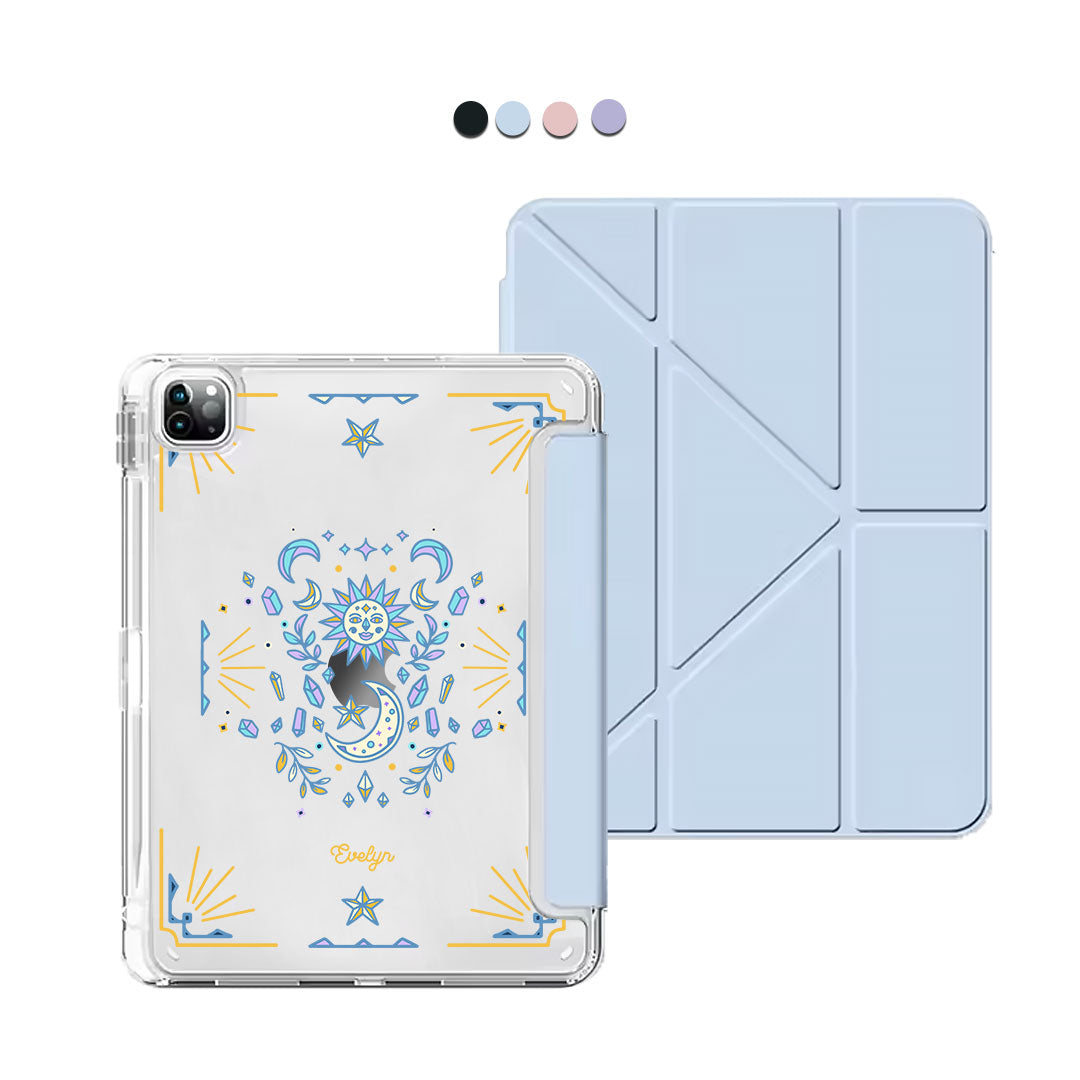 iPad / Android Tab Y-Fold Flip Cover - Cosmic Dream
