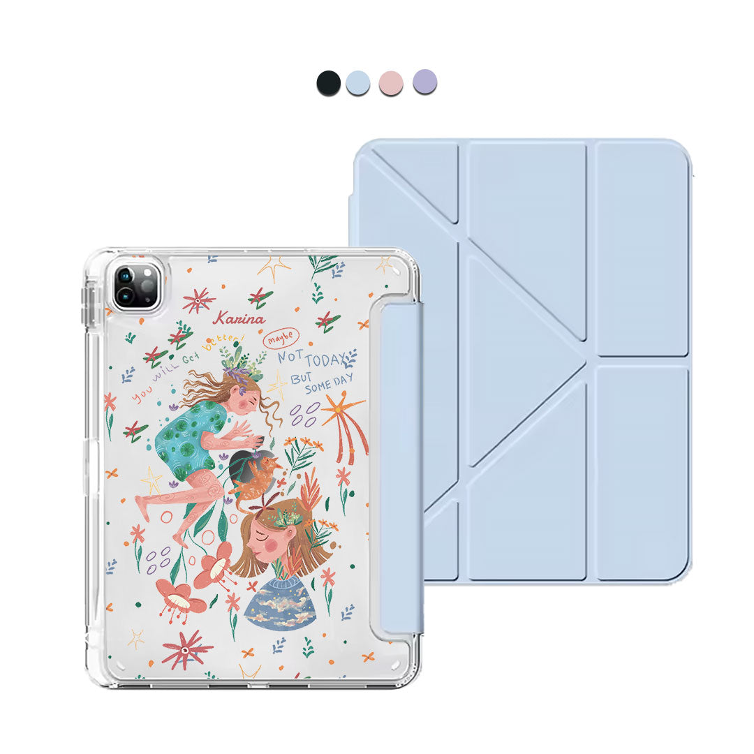 iPad / Android Tab Y-Fold Flip Cover - Get Better