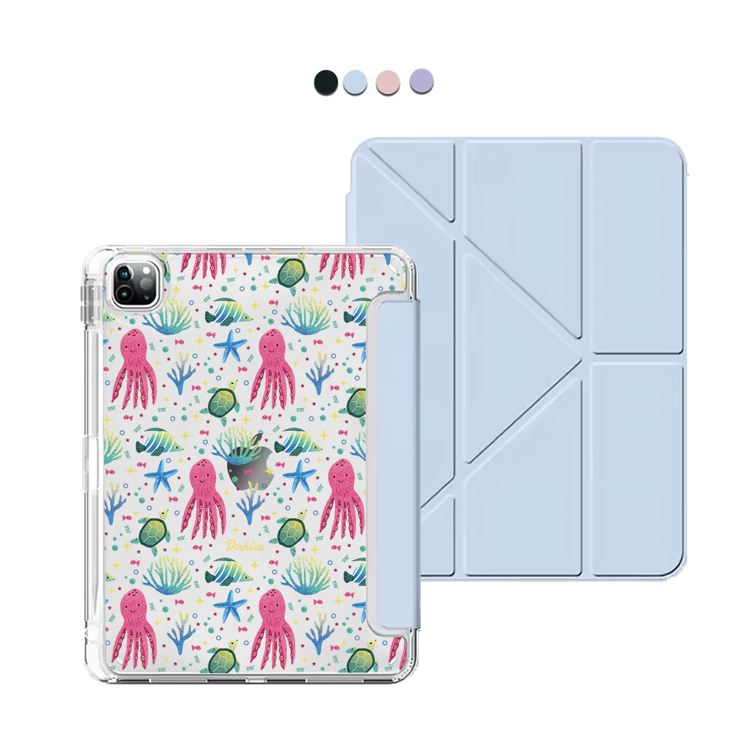 iPad / Android Tab Y-Fold Flip Cover - Underwater Dreams 2.0