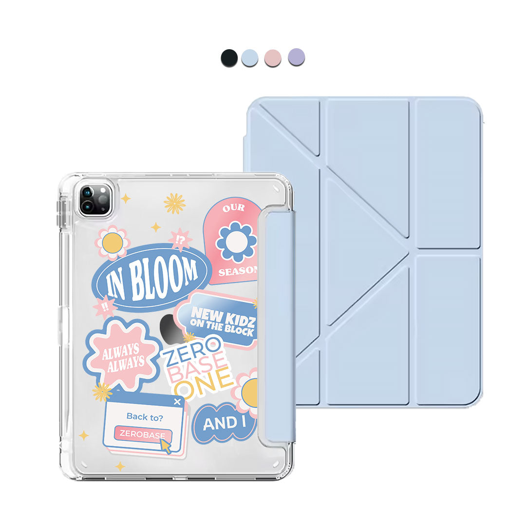 iPad / Android Tab Y-Fold Flip Cover - Zerobaseone Song Sticker Pack
