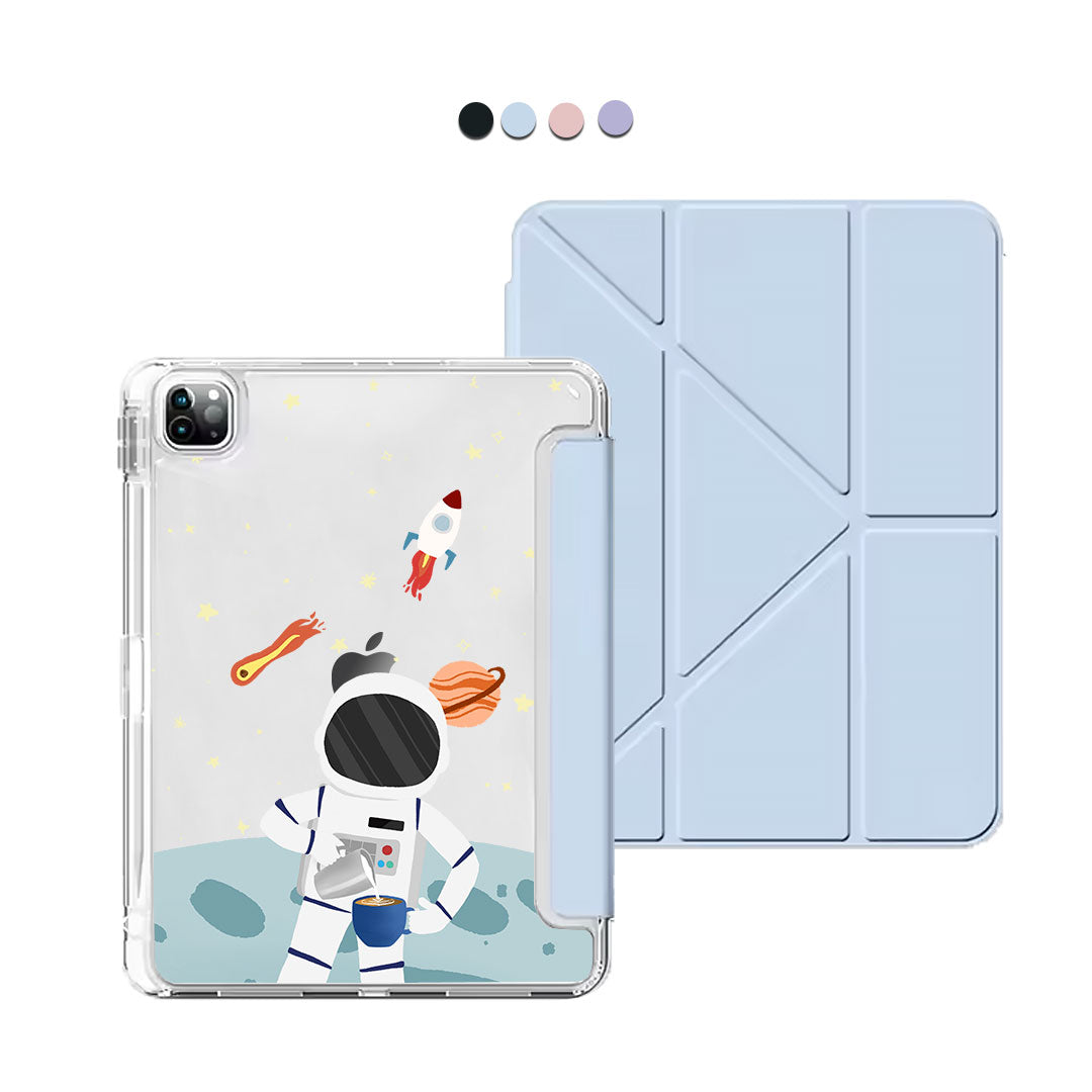 iPad / Android Tab Y-Fold Flip Cover - Baristronaut