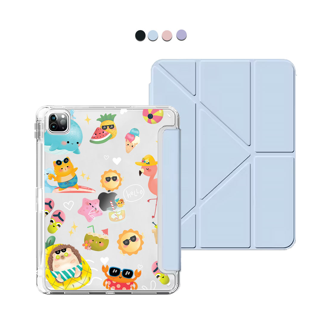 iPad / Android Tab Y-Fold Flip Cover - Summer
