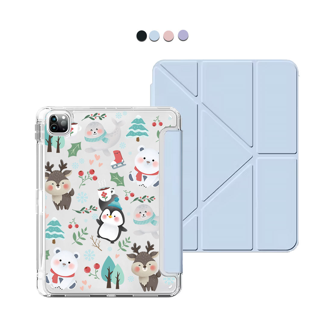iPad / Android Tab Y-Fold Flip Cover - Winter