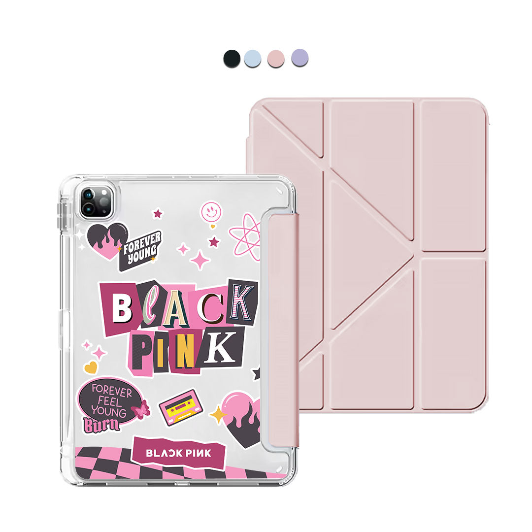 iPad / Android Tab Y-Fold Flip Cover - Blackpink Forever Young