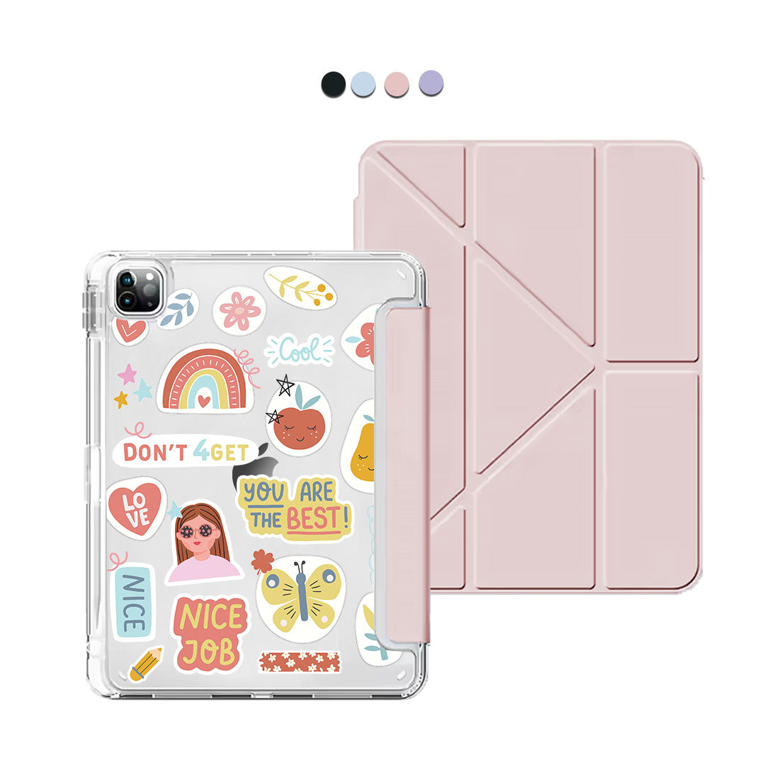 iPad / Android Tab Y-Fold Flip Cover - You are the Best 1.0