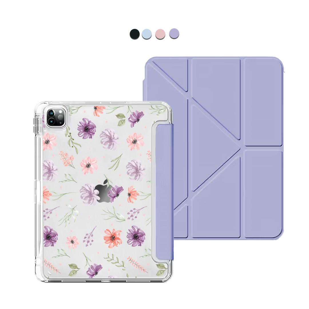 iPad / Android Tab Y-Fold Flip Cover - Botanical Garden 3.0