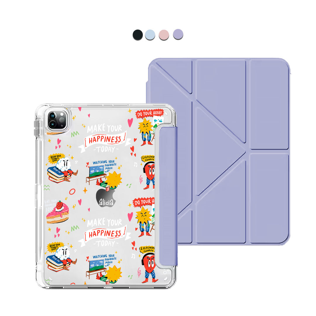 iPad / Android Tab Y-Fold Flip Cover - Selfless Love 1.0