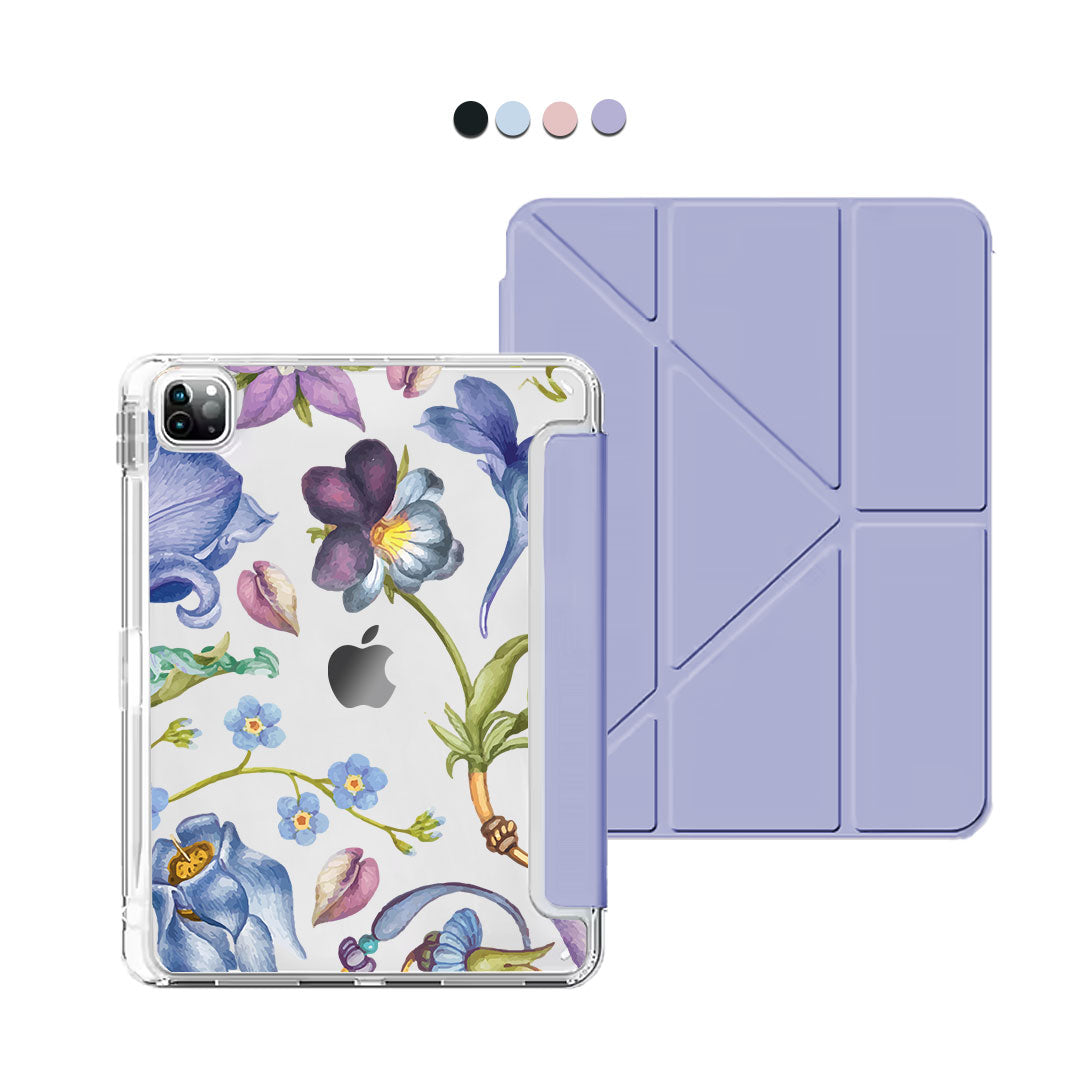 iPad / Android Tab Y-Fold Flip Cover - Violetta