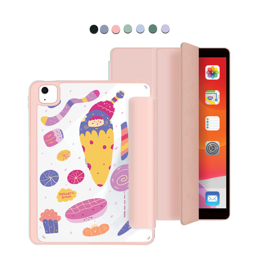 iPad Acrylic Flipcover - Dessert Doodle