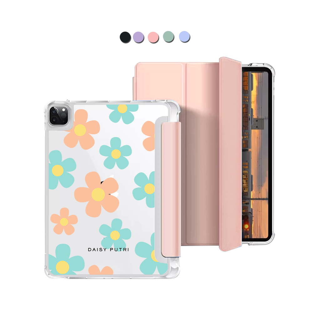 iPad Macaron Flip Cover - Daisy Daze