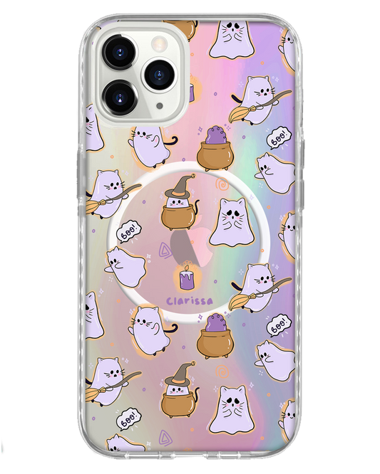 iPhone Rearguard Holo - Spooky Cat