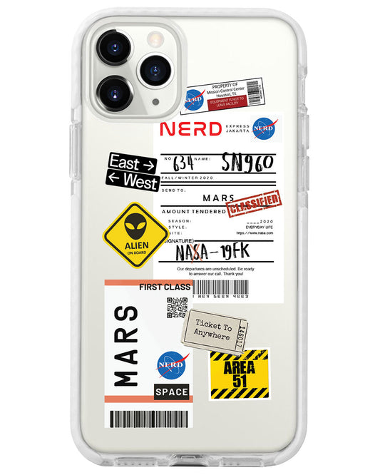 iPhone Rearguard Bumper - Ticket to Mars