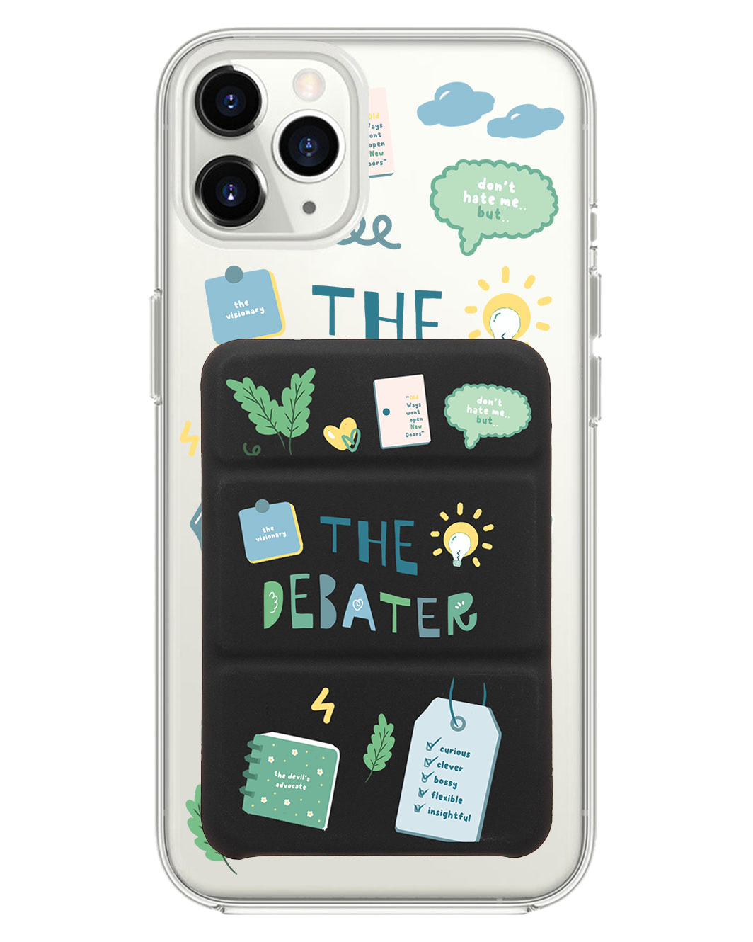 iPhone Magnetic Trifold Wallet Case - ENTP