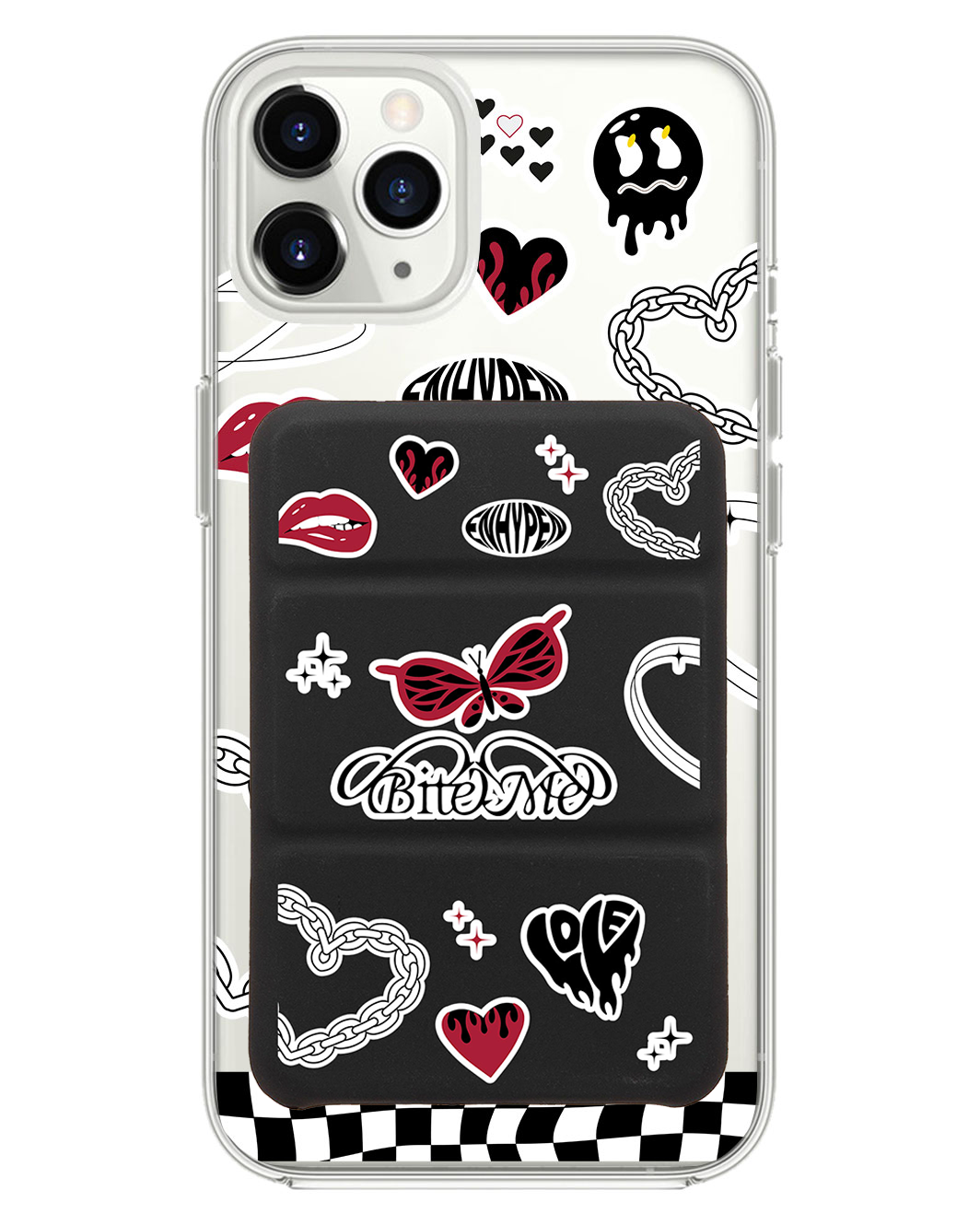 iPhone Magnetic Trifold Wallet Case - Enhypen Bite Me