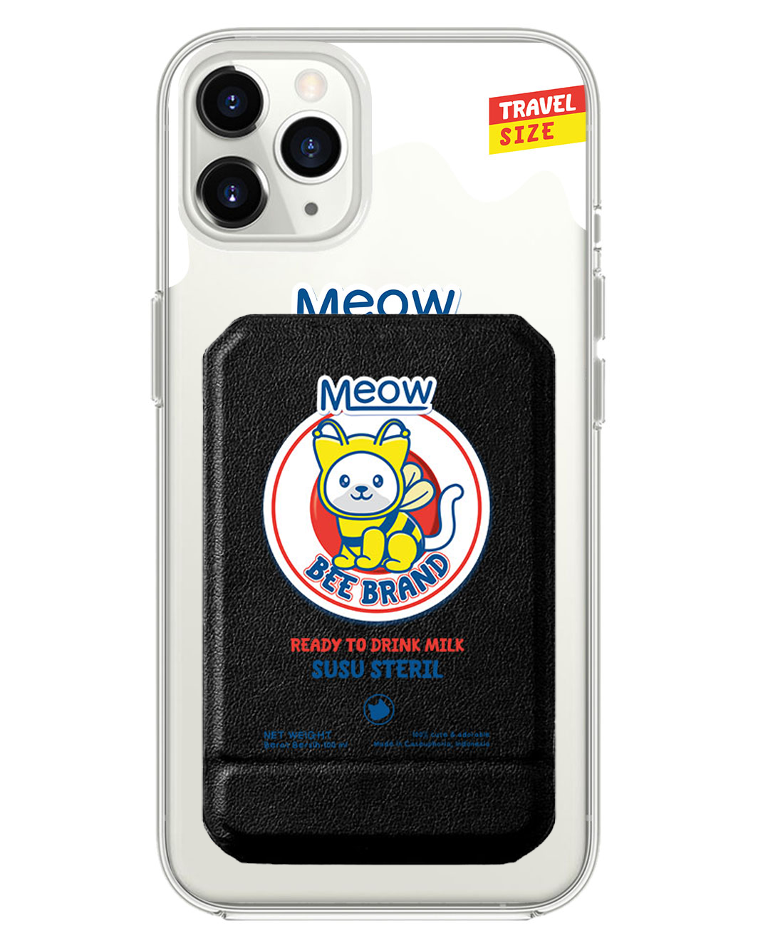 iPhone Magnetic Multifold Wallet - Bee Brand