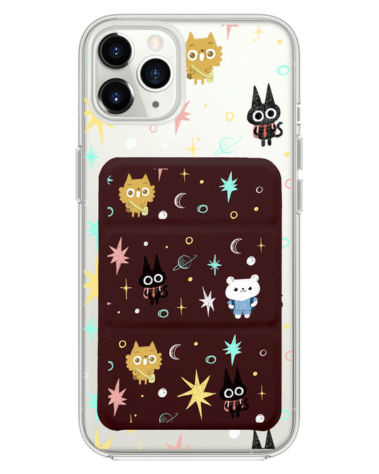 iPhone Magnetic Trifold Wallet Case - Backpack Travelers